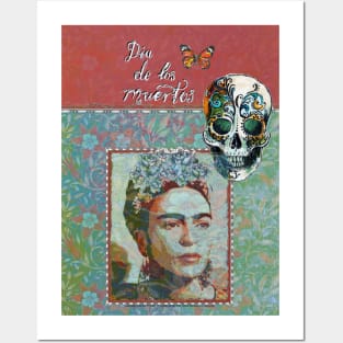 Frida - Dia de los Muertos Posters and Art